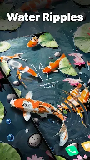 Скриншот 2 — Пульсация и 3D живые обои