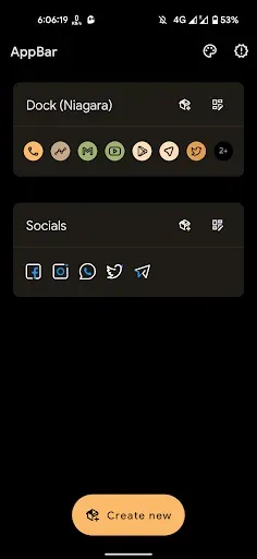 Скриншот 1 — AppBar