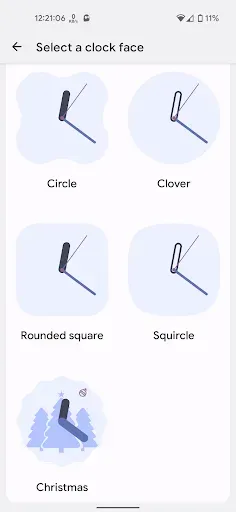Скриншот 5 — Clock Widget (Material You)