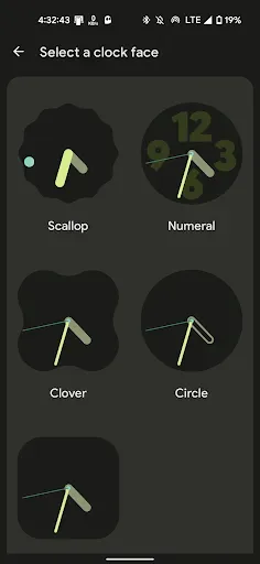 Скриншот 6 — Clock Widget (Material You)