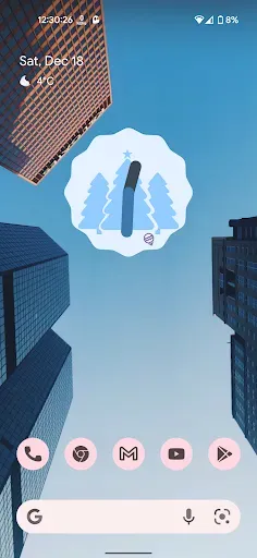 Скриншот 7 — Clock Widget (Material You)