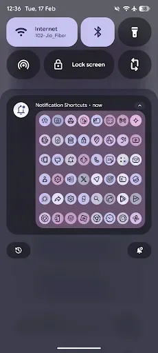 Скриншот 4 — Notification Shortcuts