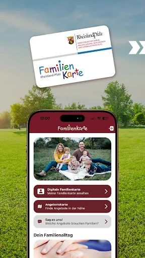Скриншот 1 — Familienkarte Rheinland-Pfalz