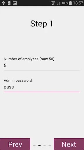 Скриншот 2 — ClockIn - Employee tracking