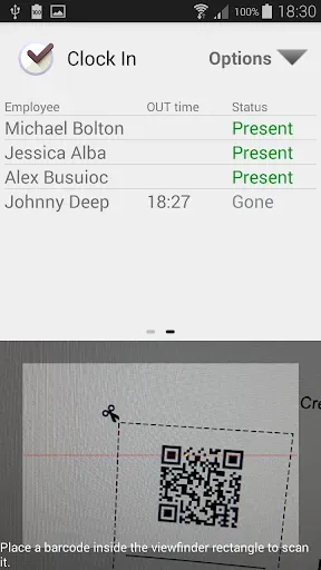 Скриншот 4 — ClockIn - Employee tracking