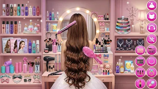 Скриншот 2 — Hair Salon and Dress Up Girl
