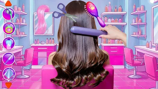 Скриншот 3 — Hair Salon and Dress Up Girl