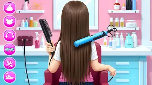 Скриншот 4 — Hair Salon and Dress Up Girl
