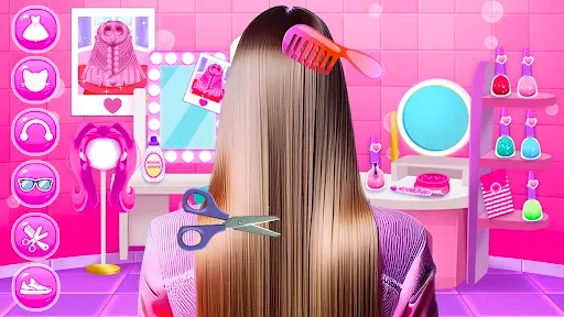 Скриншот 5 — Hair Salon and Dress Up Girl