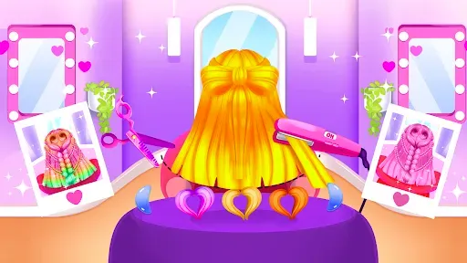 Скриншот 7 — Hair Salon and Dress Up Girl