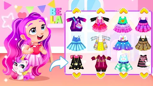 Скриншот 8 — Hair Salon and Dress Up Girl