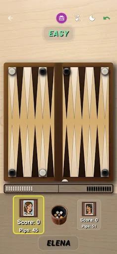 Скриншот 3 — Clean Backgammon Pro