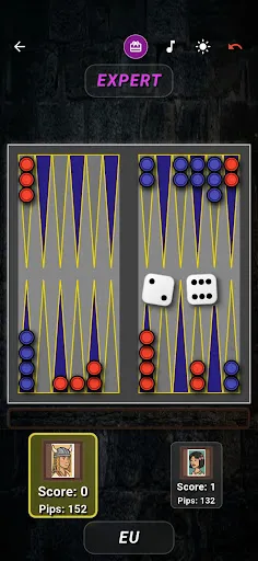 Скриншот 8 — Clean Backgammon Pro