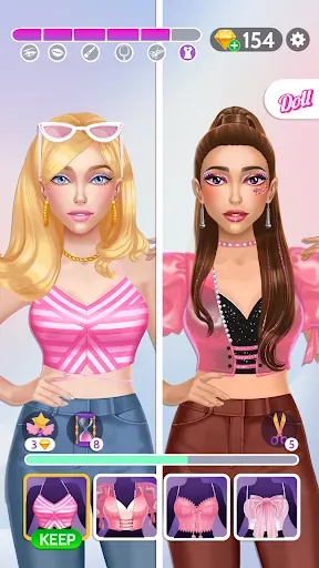 Скриншот 2 — Emoji Makeup Game