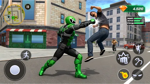 Скриншот 2 — Super Rope: Hero Flying