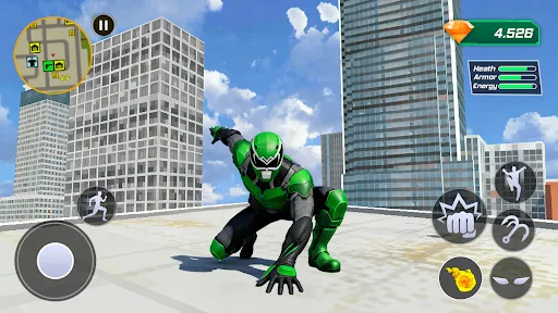 Скриншот 3 — Super Rope: Hero Flying