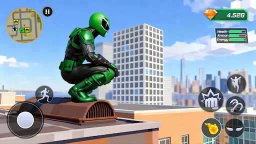 Скриншот 5 — Super Rope: Hero Flying
