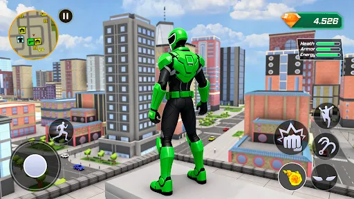 Скриншот 7 — Super Rope: Hero Flying