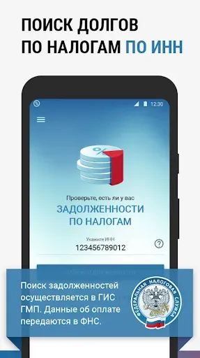 Скриншот 1 — ФНС: Оплата налогов