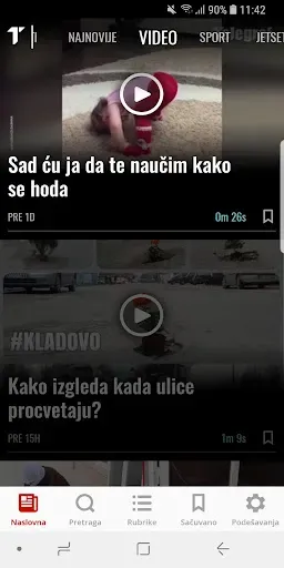 Скриншот 6 — Telegraf Najnovije Vesti