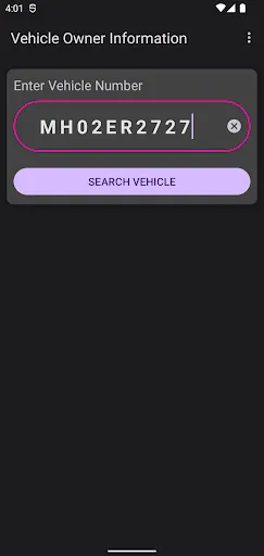 Скриншот 1 — Vehicle Owner Information 2026