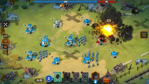Скриншот 5 — Bunker Wars: WW1 RTS Игра