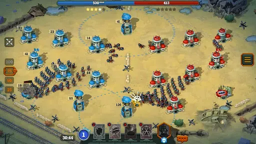 Скриншот 7 — Bunker Wars: WW1 RTS Игра