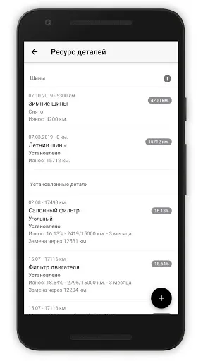 Скриншот 7 — Моя машина - Авто расходы