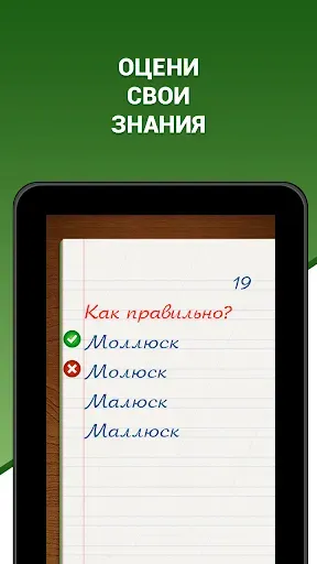 Скриншот 6 — Грамотей! Викторина орфографии