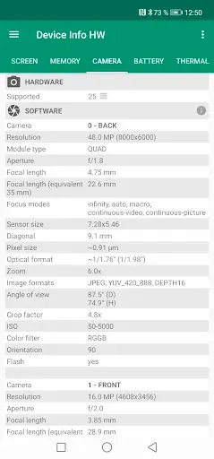 Скриншот 4 — Device Info HW