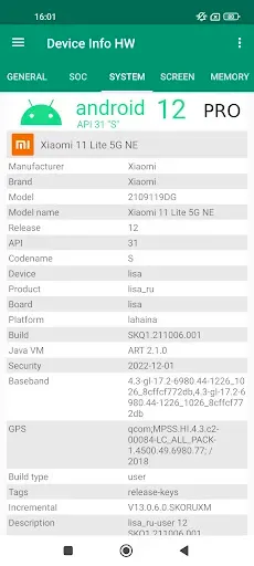Скриншот 6 — Device Info HW