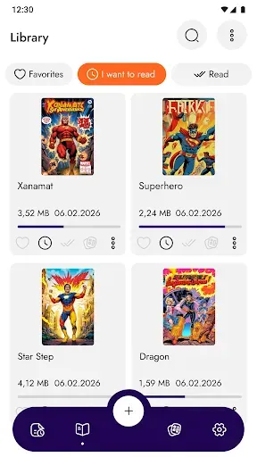 Скриншот 1 — ComicVerse: Manga & Comics