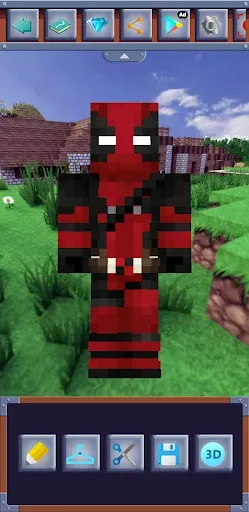 Скриншот 2 — Skins Master для Майнкрафт