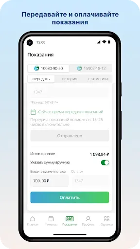 Скриншот 3 — ЧЭСК - Личный кабинет