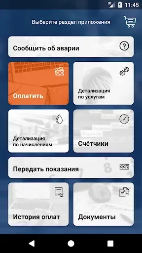 Скриншот 2 — Личный кабинет МУП ПОВВ