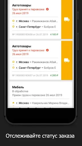 Скриншот 4 — Деловые Линии - Грузоперевозки