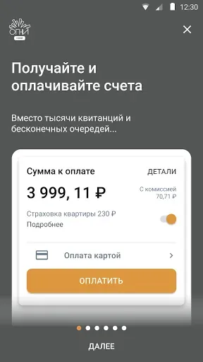 Скриншот 2 — ОГНИ Home