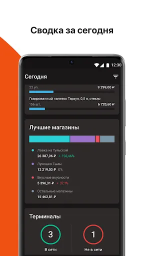Скриншот 2 — Личный кабинет Эвотора