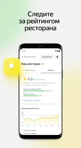 Скриншот 4 — Яндекс Еда Вендор