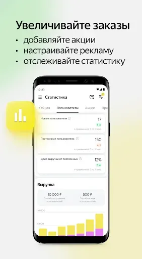 Скриншот 6 — Яндекс Еда Вендор