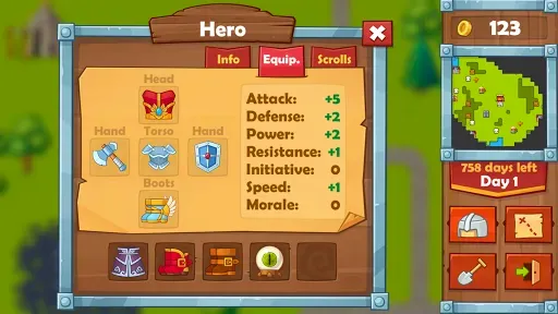 Скриншот 3 — Heroes 2 : The Undead King