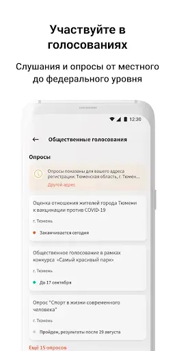 Скриншот 4 — Госуслуги Решаем вместе
