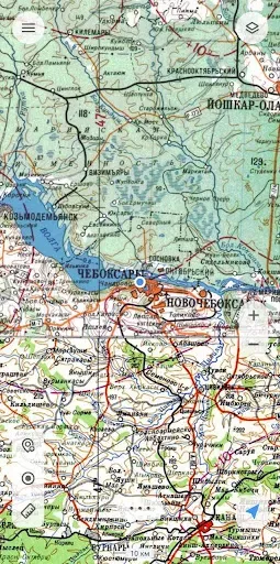 Скриншот 1 — Карта охотника - навигатор