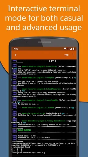 Скриншот 6 — Jvdroid Pro - IDE for Java