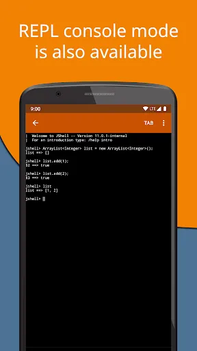 Скриншот 7 — Jvdroid - IDE for Java