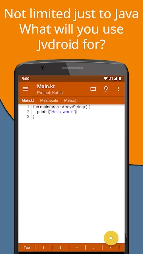 Скриншот 8 — Jvdroid - IDE for Java