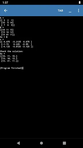 Скриншот 1 — Pydroid repository plugin