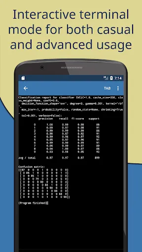 Скриншот 2 — Pydroid 3 - IDE for Python 3