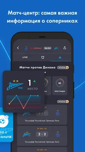 Скриншот 3 — Футбольный Клуб «Зенит»