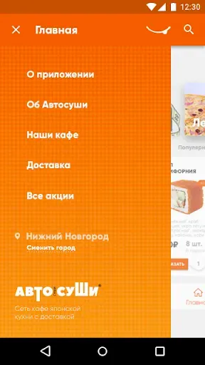 Скриншот 4 — Автосуши